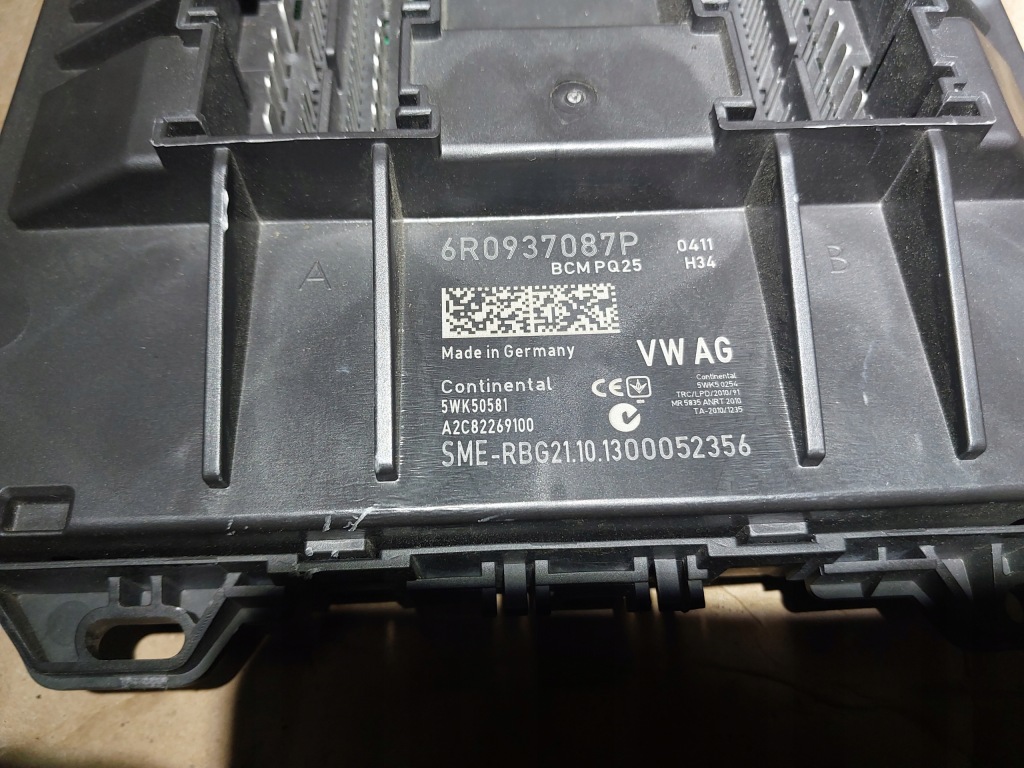 фото №2, Skoda rapid модуль комфорту seat оригінальний номер 6r0937087p