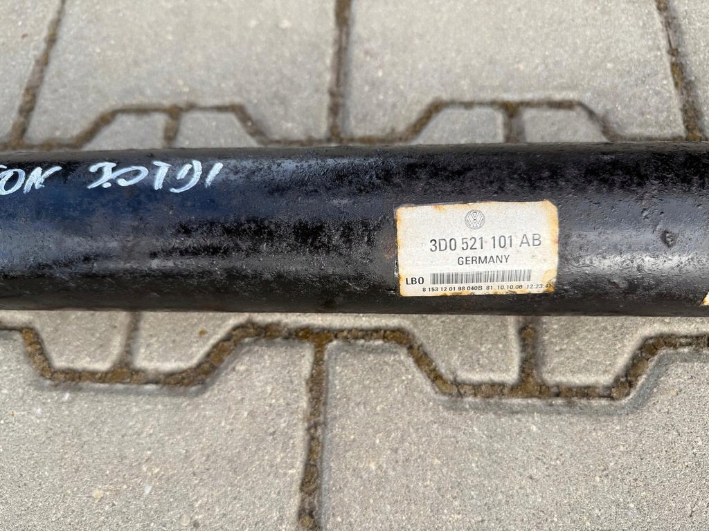 фото №5, Vw phaeton lift 3.0 tdi wał приводной 3d0521101ab