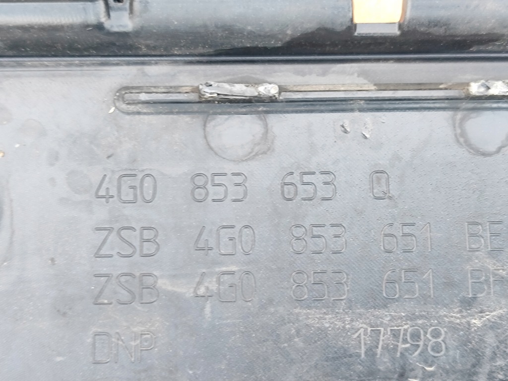 фото №9, Audi a6 c7 4g0 allroad lift 2014- решётка радиатора решётка радиатора радар 4g0853653q