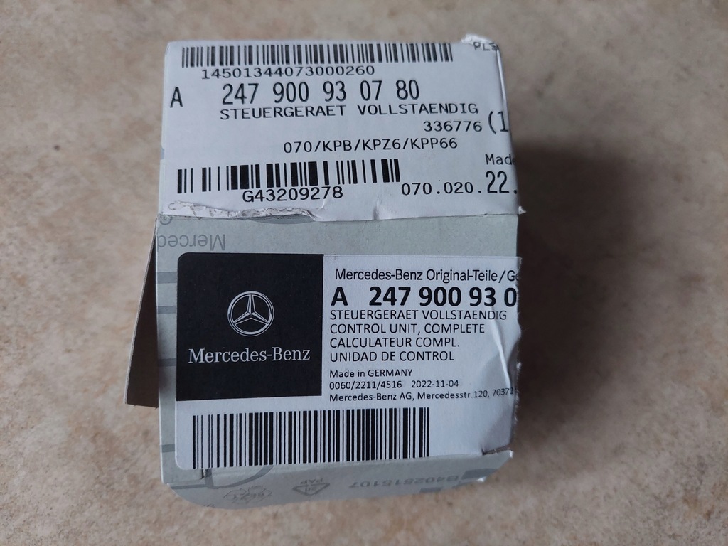 фото №5, Датчик - датчик дождя - mercedes w118 w177 w206 w167 w247 w223