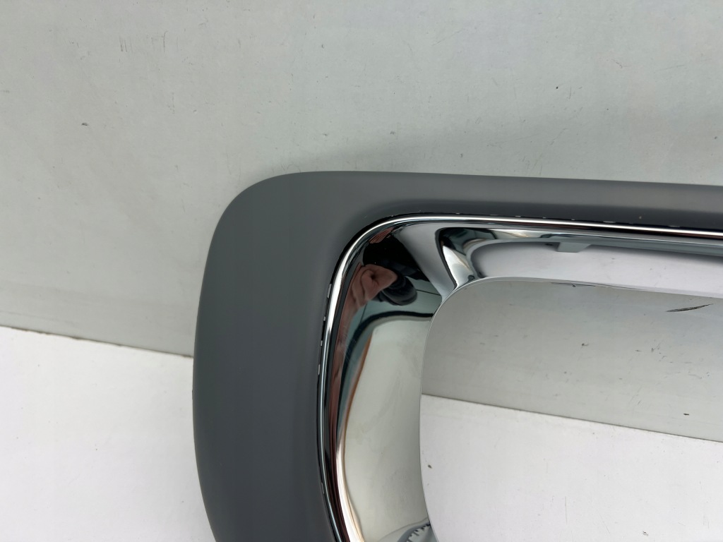 фото №3, Mini r55 r56 lift решётка средняя бампера передний хром 10-14