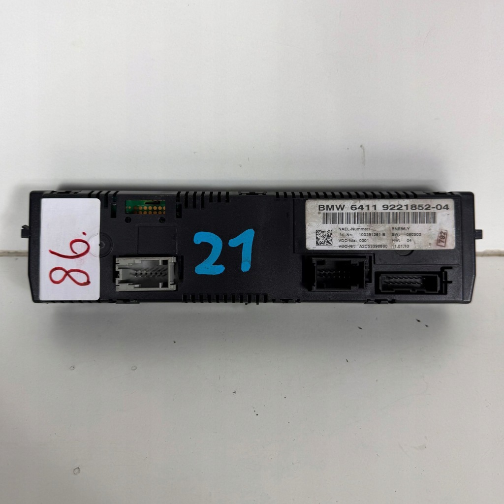 Панель кондиционера заводской bmw 1 e87 3 e90 e91 lci рестайлинг  оригинальный номер 9221852 Киев