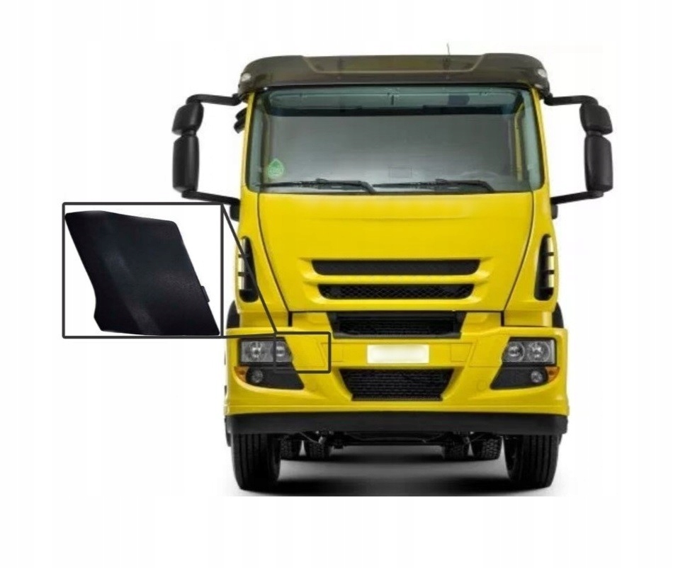 фото №3, Заглушка захист бампера iveco eurocargo 08-15 r