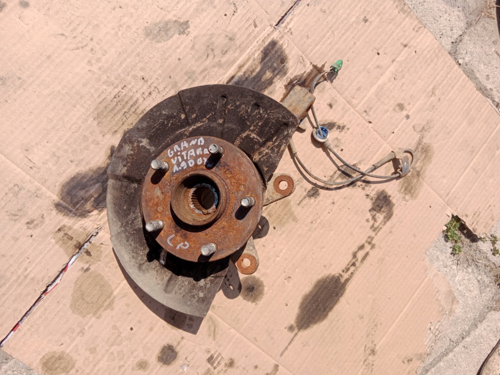 фото №1, Поворотный кулак ступица левый перед grand vitara ii 1.9 d