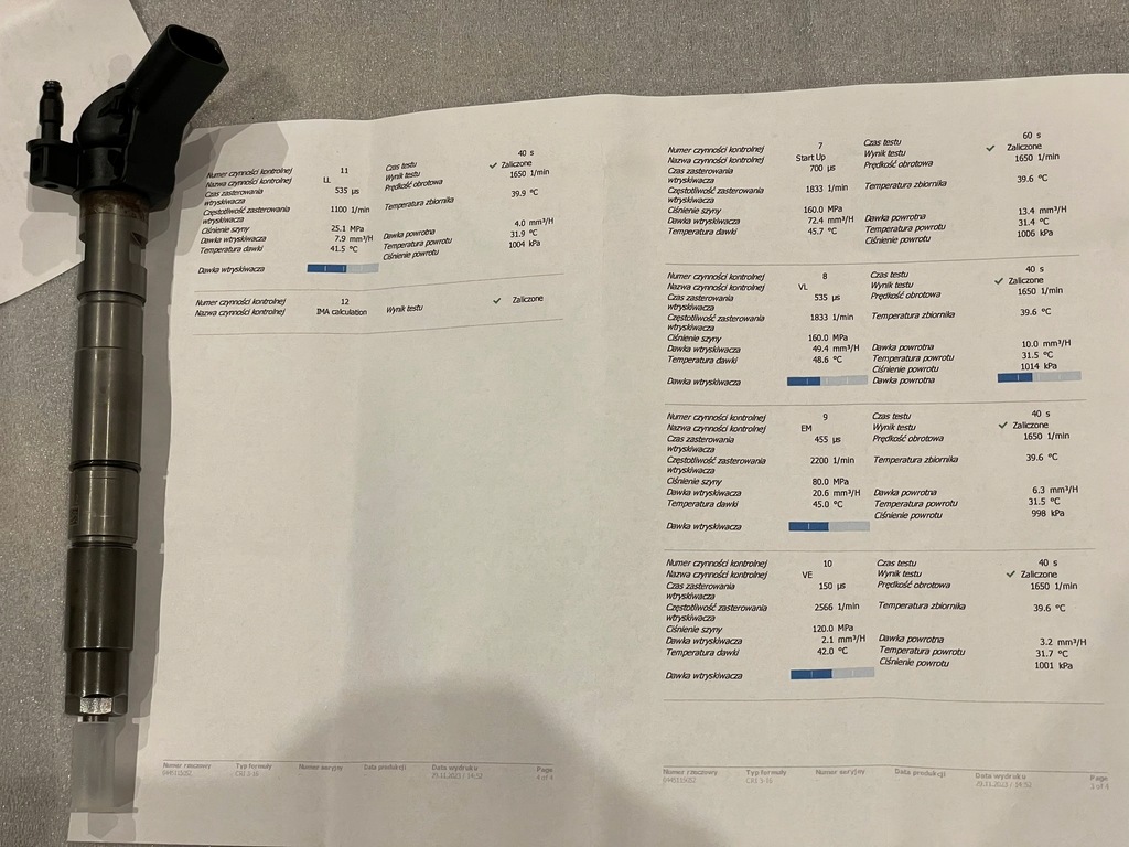 фото №15, Форсунки форсунки топлива audi a4 b7 a6 c6 2.7 tdi 059130277aj