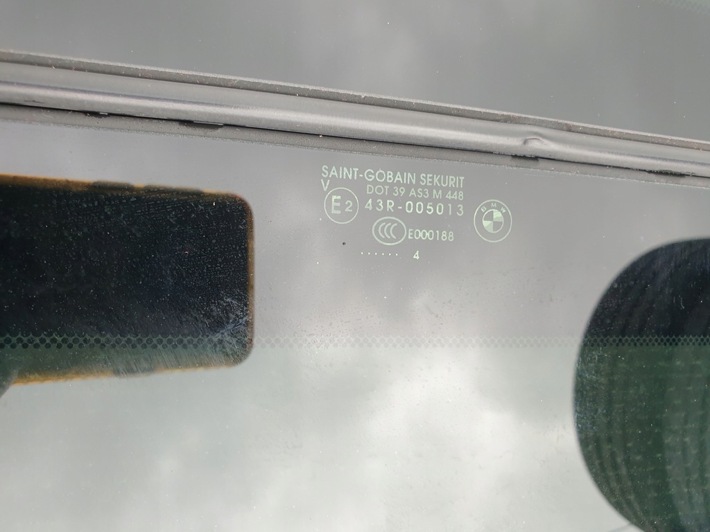 фото №13, Стекло люк панорамы bmw 5 e61 touring оригинальный номер малый