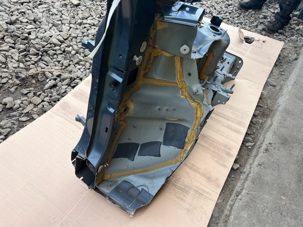 фото №4, Левая лонжерон четверть volvo v40 ii 2012-2019 723-16