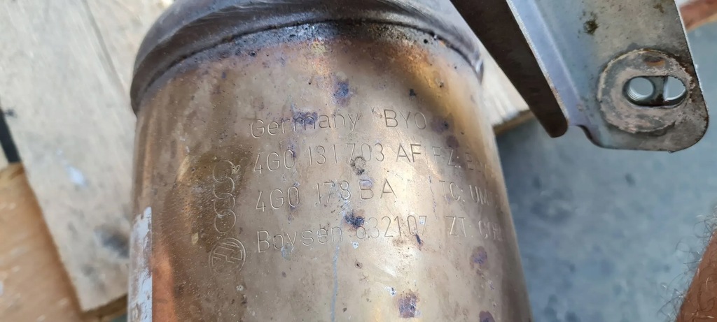 фото №9, A6 c7 4g lift каталізатор фільтр dpf 3.0 tfsi cre 4h0254250r комплект a7 4g