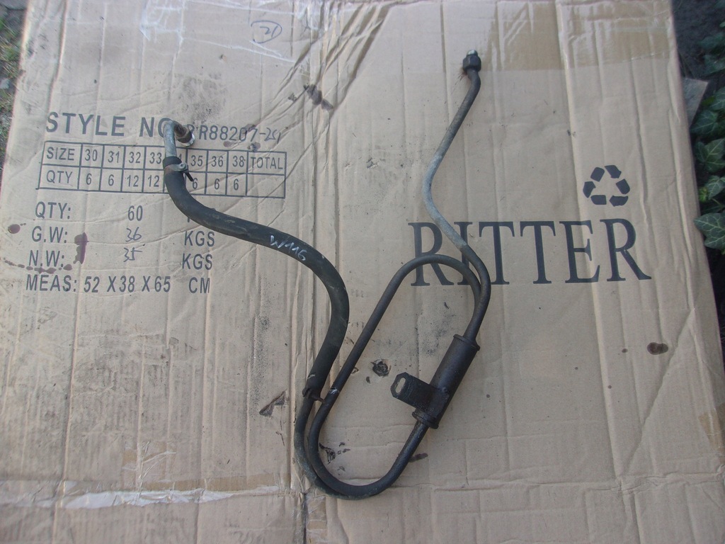 фото №1, Радиатор масла усилителя mercedes w116 r107