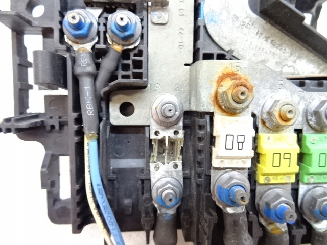 фото №3, Citroen c4 ii b7 модуль напряжения аккумулятора 9665878280