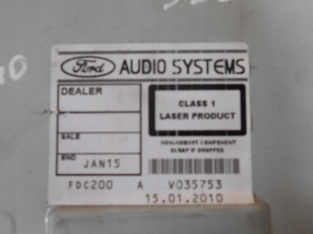 фото №1, Ford mondeo радио fc 200