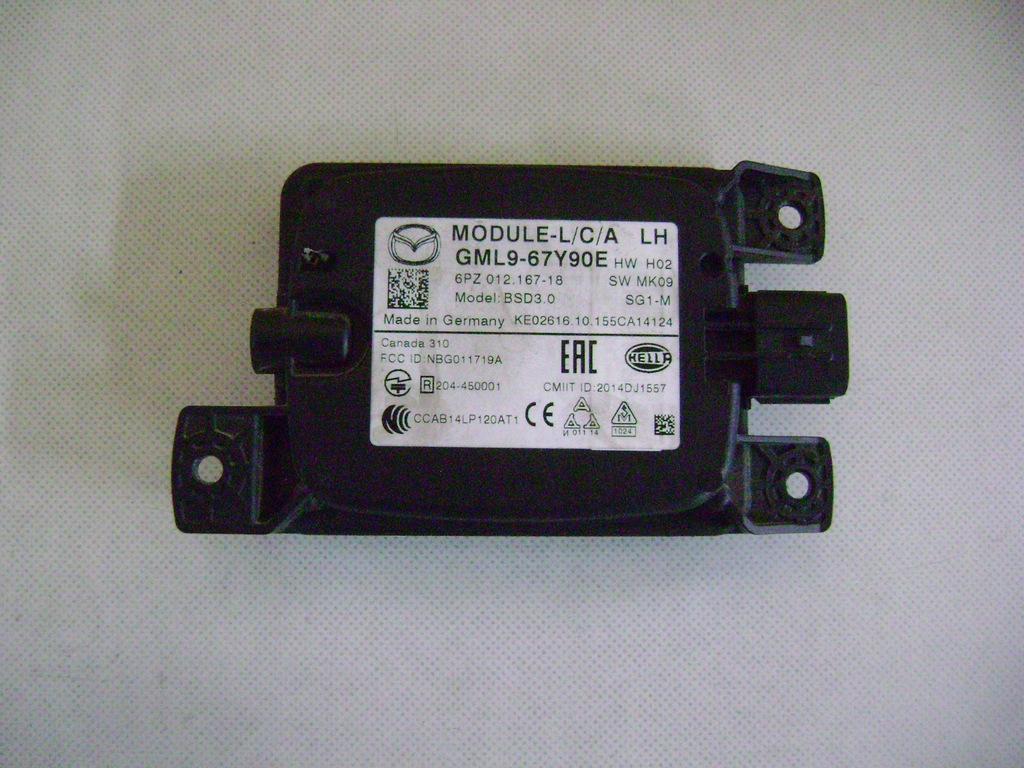 фото №1, Модуль радар левый mazda 6 iii