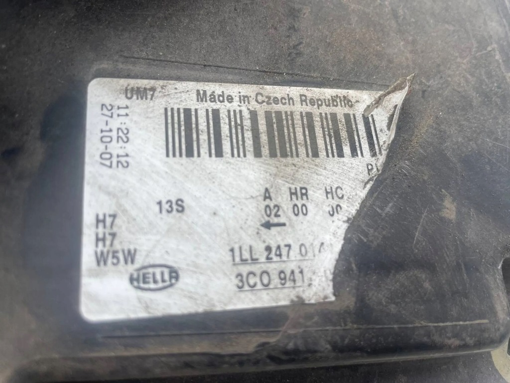 фото №10, Бампер перед kompletny volkswagen passat b6 2.0 бензин автоматическая коробка передач с japonii