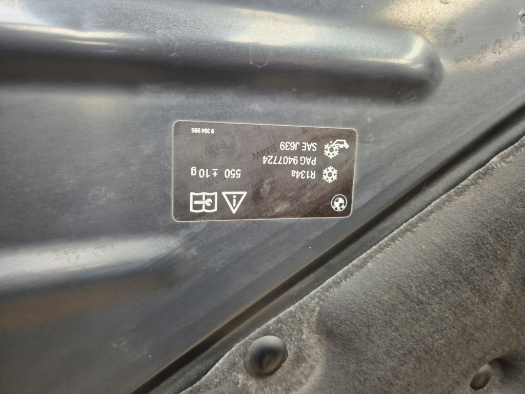 Bmw f30 f31 f32 f33 f36 капот крышка двигателя 475 черный sapphire чёрный с Разборки