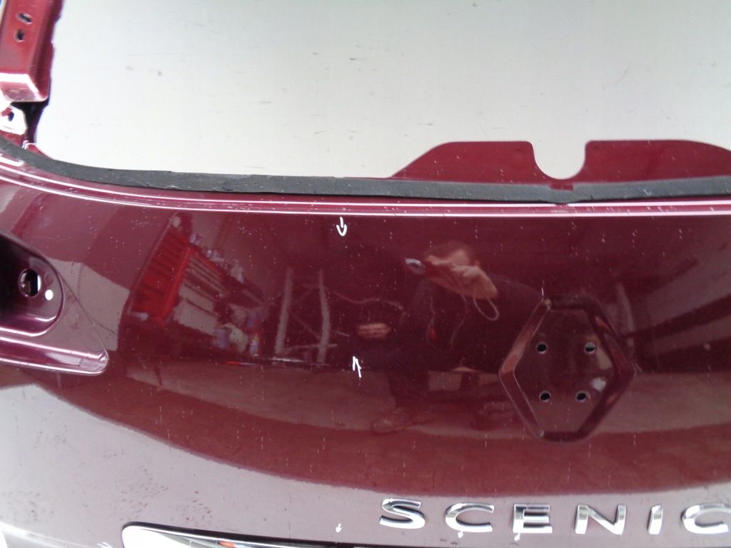 фото №4, Кришка багажника задня renault scenic iii 09- nr 39590