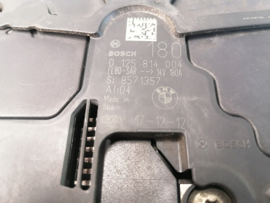 фото №6, Bmw x3 g01 генератор bosch 8571357 2017-