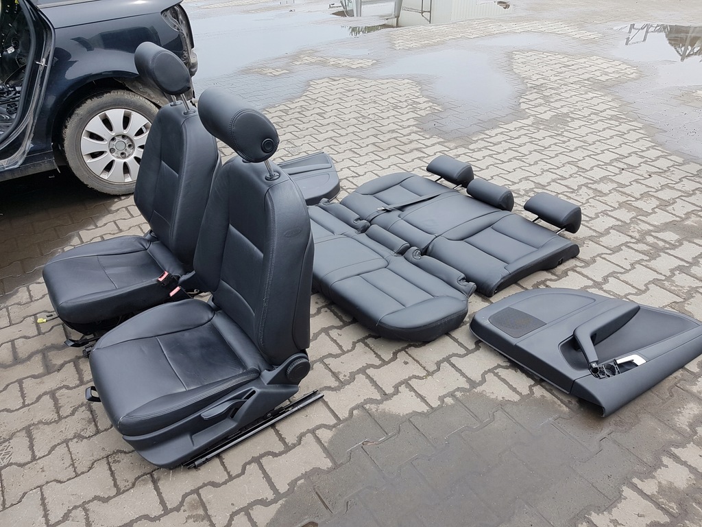 фото №6, Audi a3 8p сиденья кожаный заднее сиденье 5d sportback