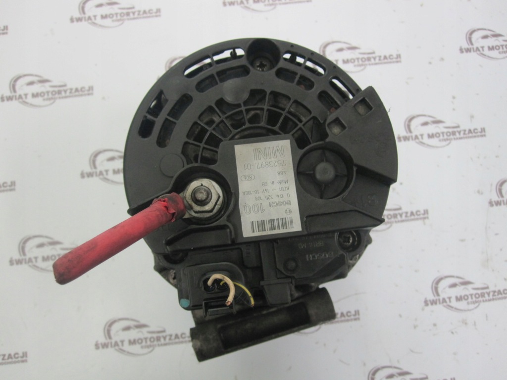 Mini cooper 1 1.6b 115km w10b16a 04r генератор 0124325108 7523897-01 Недорого