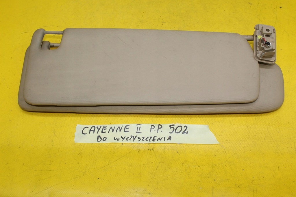 фото №7, Захист сонцезахисна козирок правий porsche cayenne ii panamera