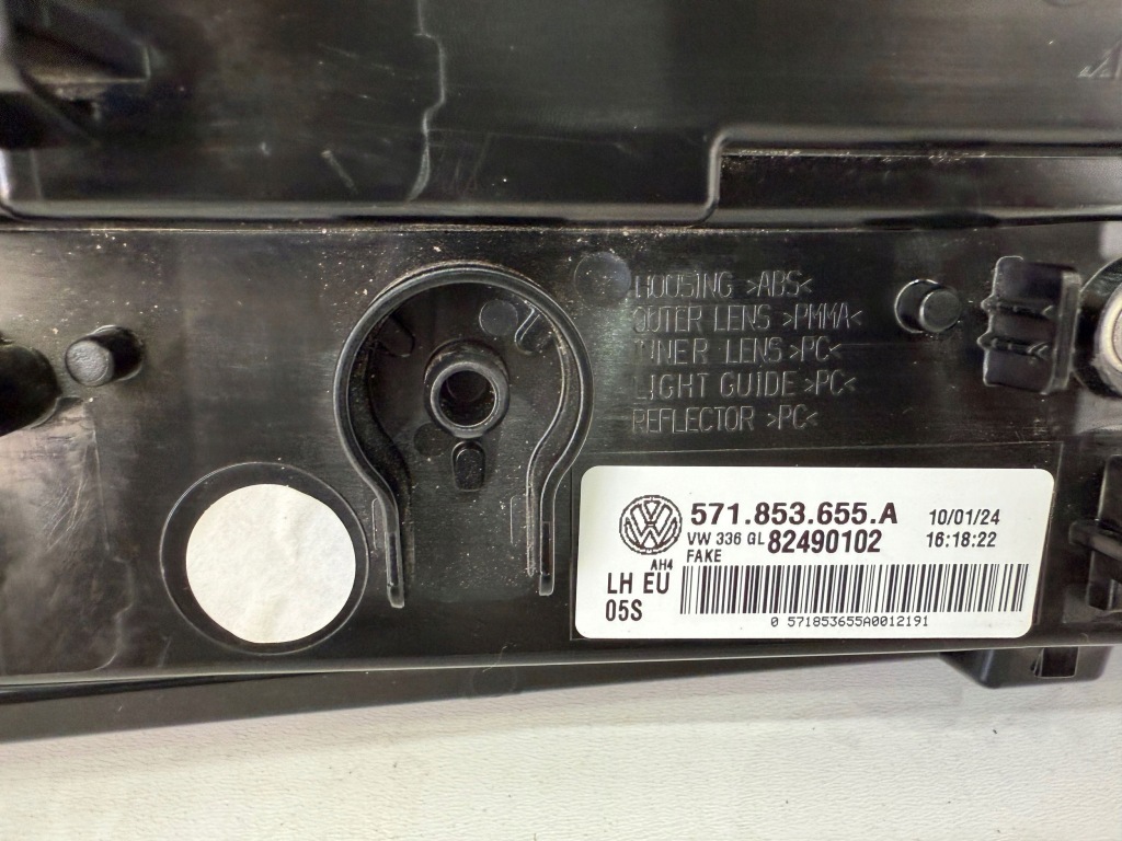 фото №15, Vw tiguan iii 3 571 решётка радиатора молдинг dekor led правая левая 571853655a 571853656a