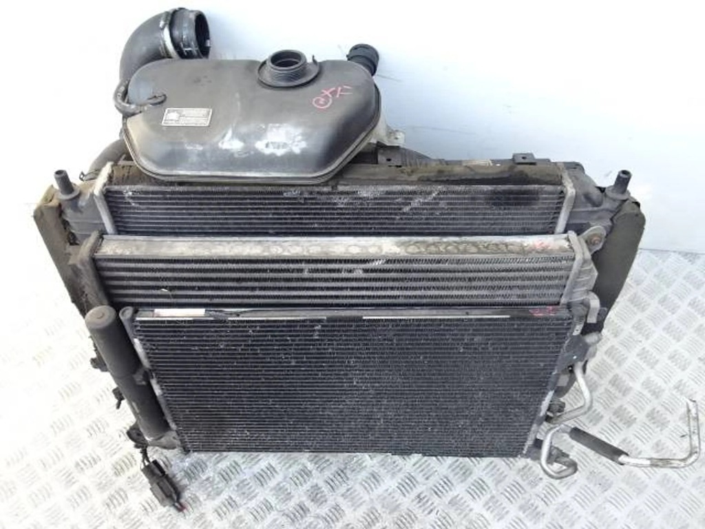 фото №5, Радіатор kpl. jaguar xf 2.7 d.