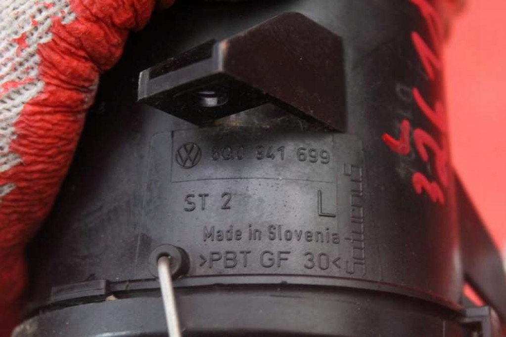 фото №7, Противотуманная фара левый перед передний 6q0941699 vw polo 4 iv 9n 01-05