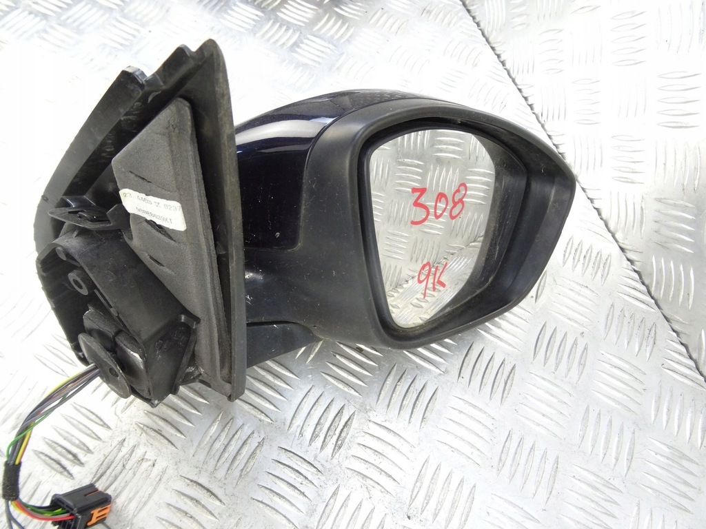 фото №8, Peugeot 308 ii t9 зеркало правое ekud 9 pin