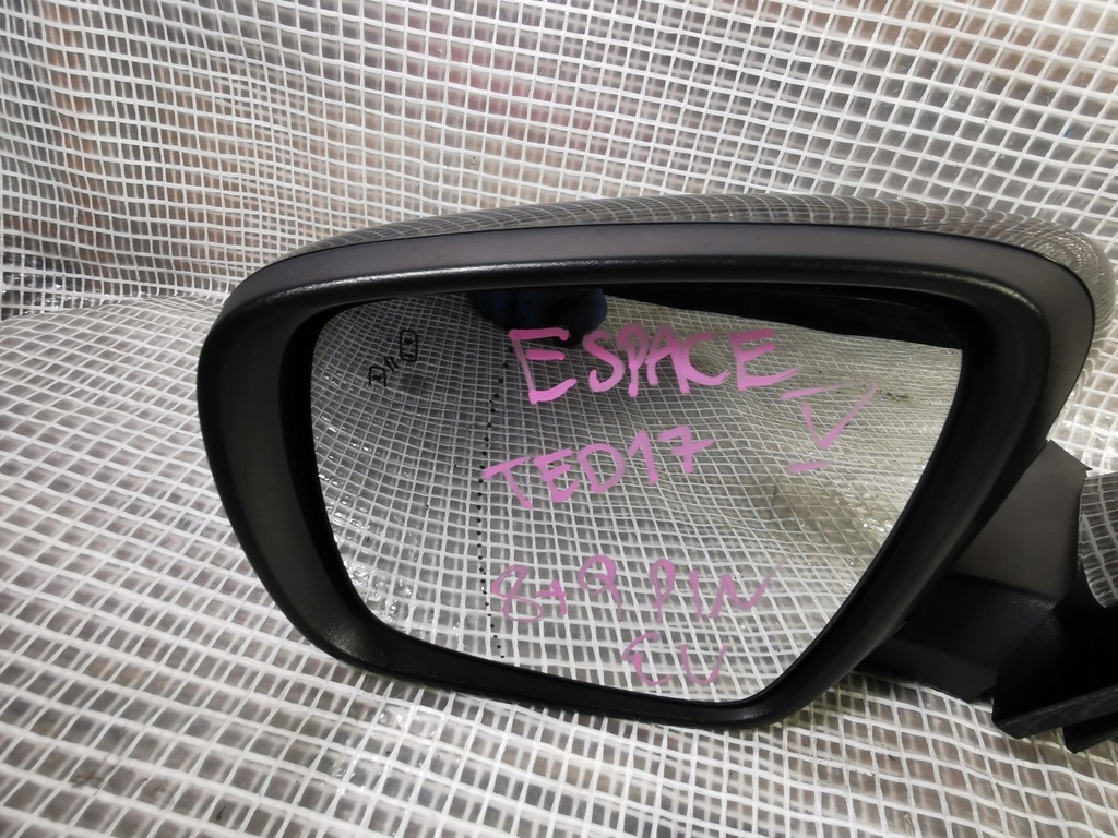 фото №9, Renault espace v 5 14-19 дзеркало ліва 9+8 pin 17 pin blis асистент euro