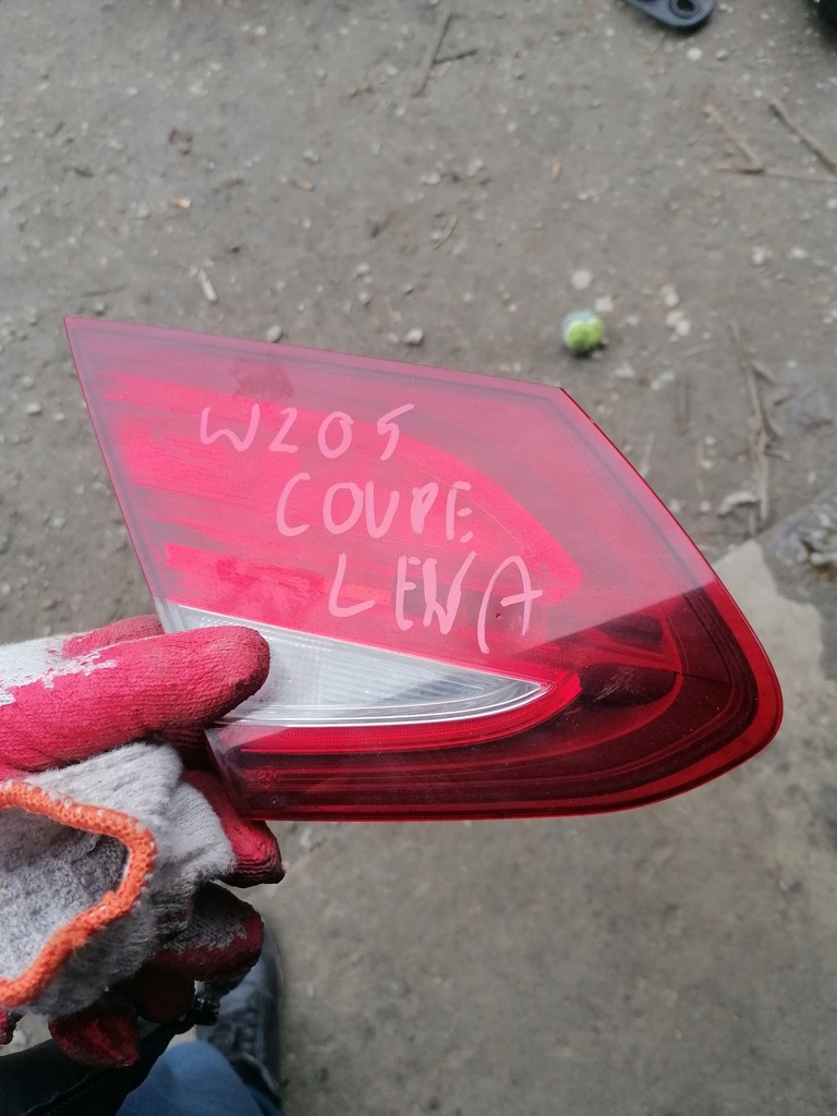 фото №1, Mercedes w205 couoe лампа w кришка задня ліва