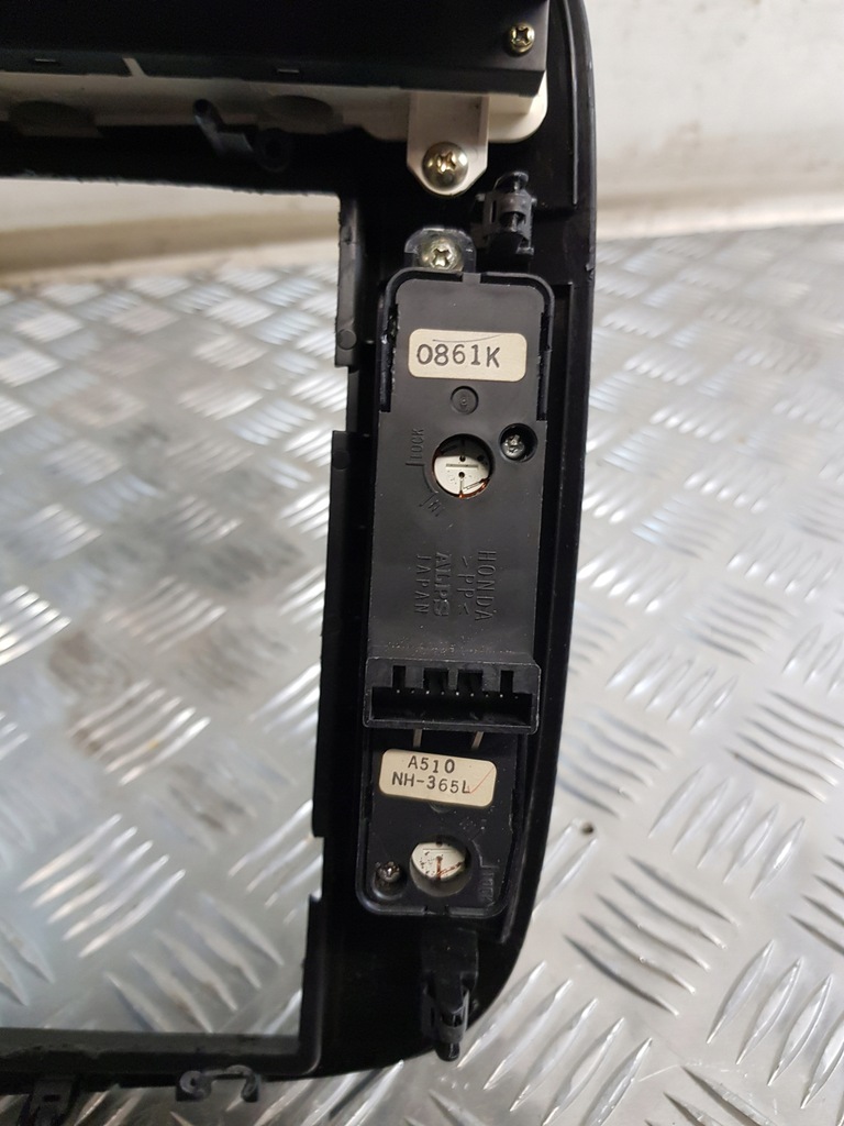 фото №9, Панель обдув рамка средняя решётки honda civic vii coupe