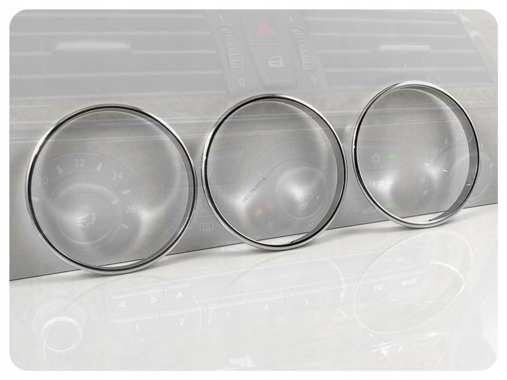 Bmw e60 e61 e63 polerowane aluminiowe кільця керування обігрів Доставка