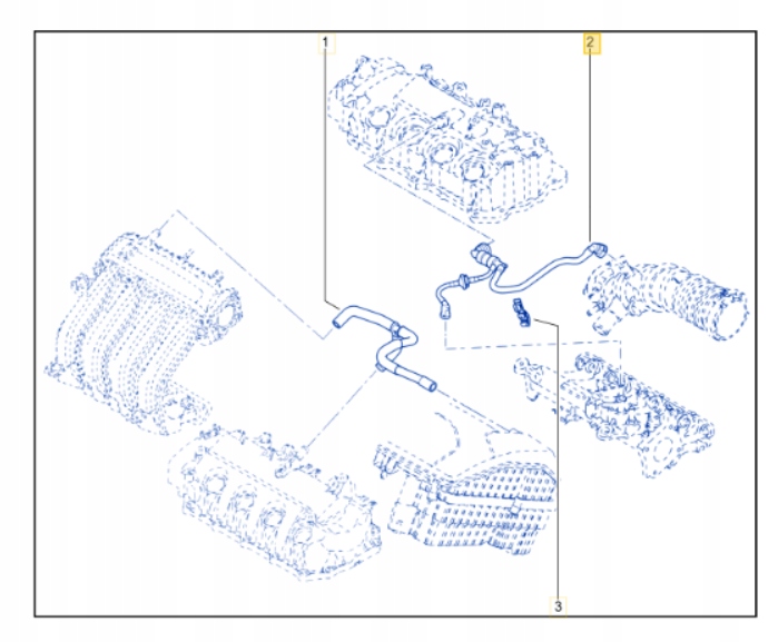 фото №6, 8200611946 renault шланг масляный r twingo ii 1.2 16v оригинальный номер