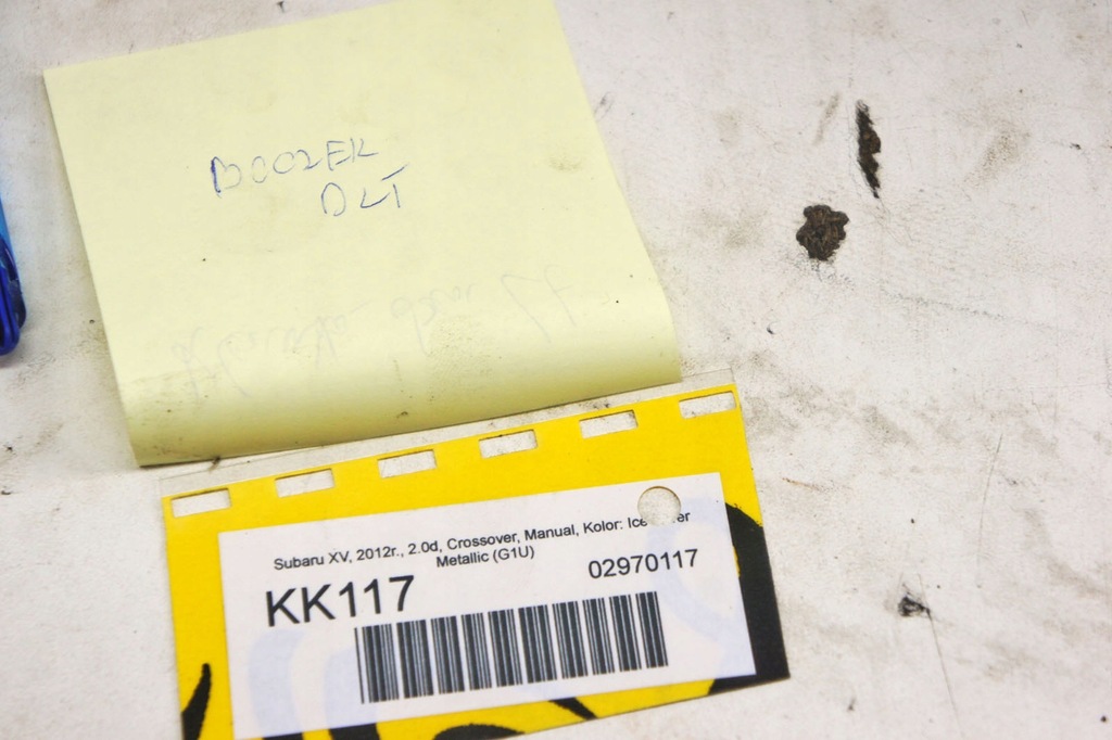 фото №6, Kk117 subaru xv i обшивка дверь левый задняя