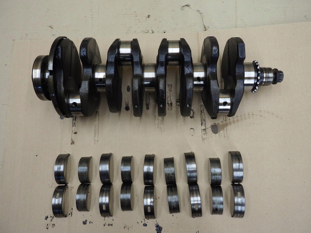 фото №14, Wał коленчатый вкладыши vw caddy golf iv 1.9 sdi ayq