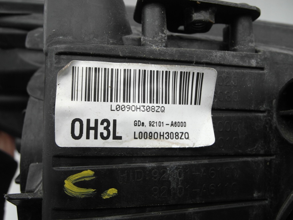 фото №8, Лампа передня перед ліва з doświetlaniem hyundai i30 ii 92101a6000 nr99