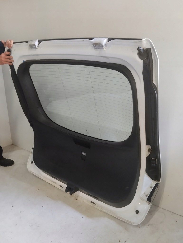 фото №11, Tesla s крышка багажника багажника комплектная белый