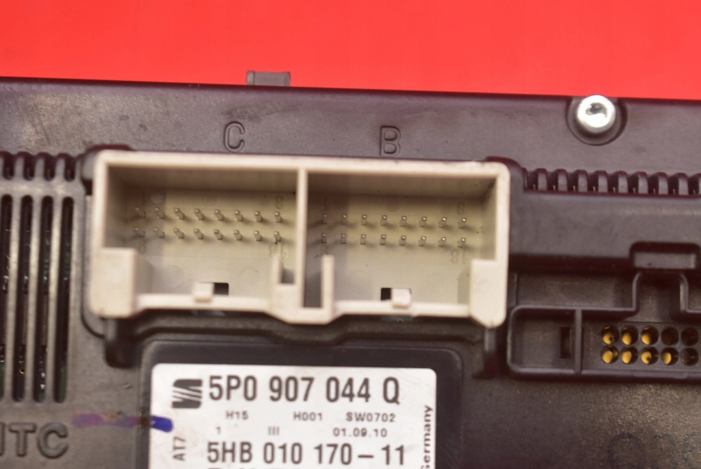 фото №8, Панель керування обдув кондиціонер 5p0907044q seat leon 2 ii lift 09-12