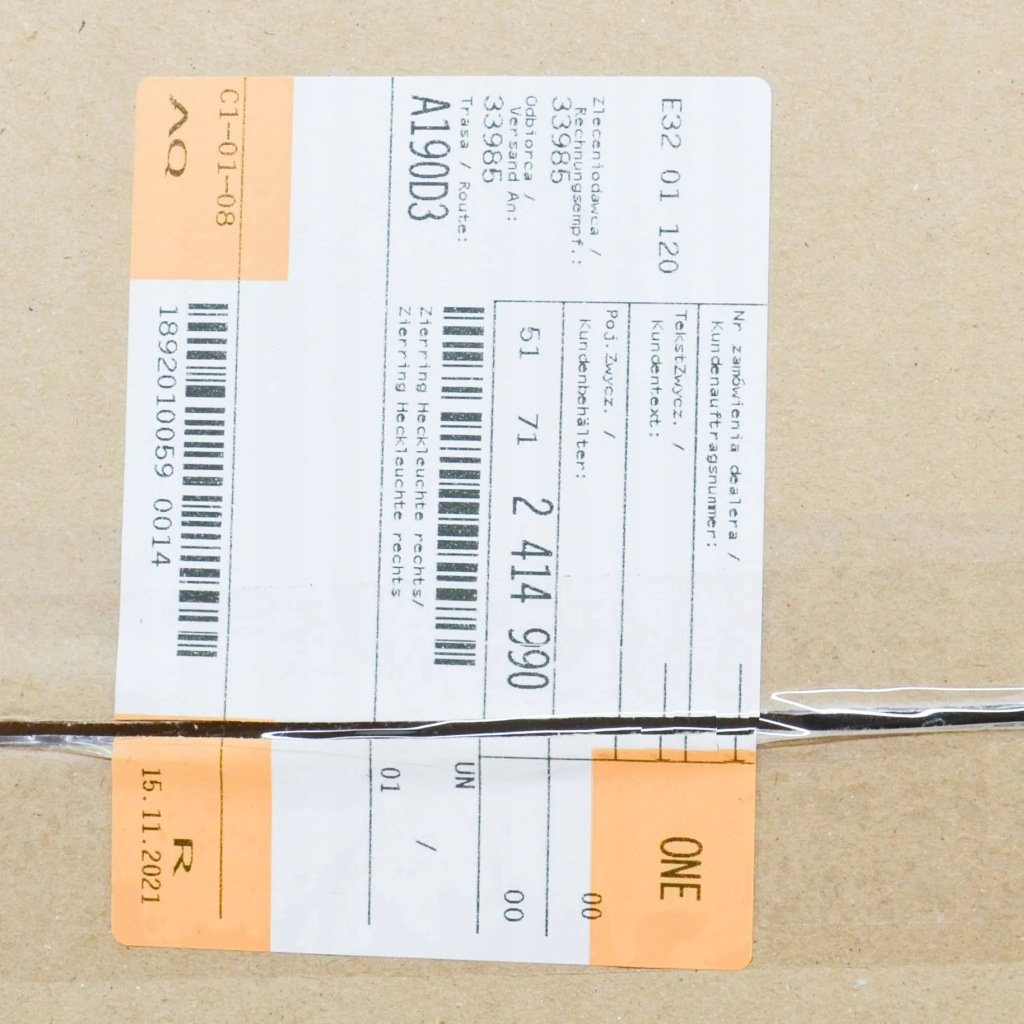 Кольцо декоративный заднего правого свет mini countryman f60 51712414990 Недорого