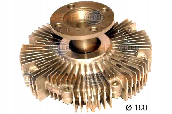 фото №1, Hella віскозна муфта зчеплення toyota land cruiser 100 4.2