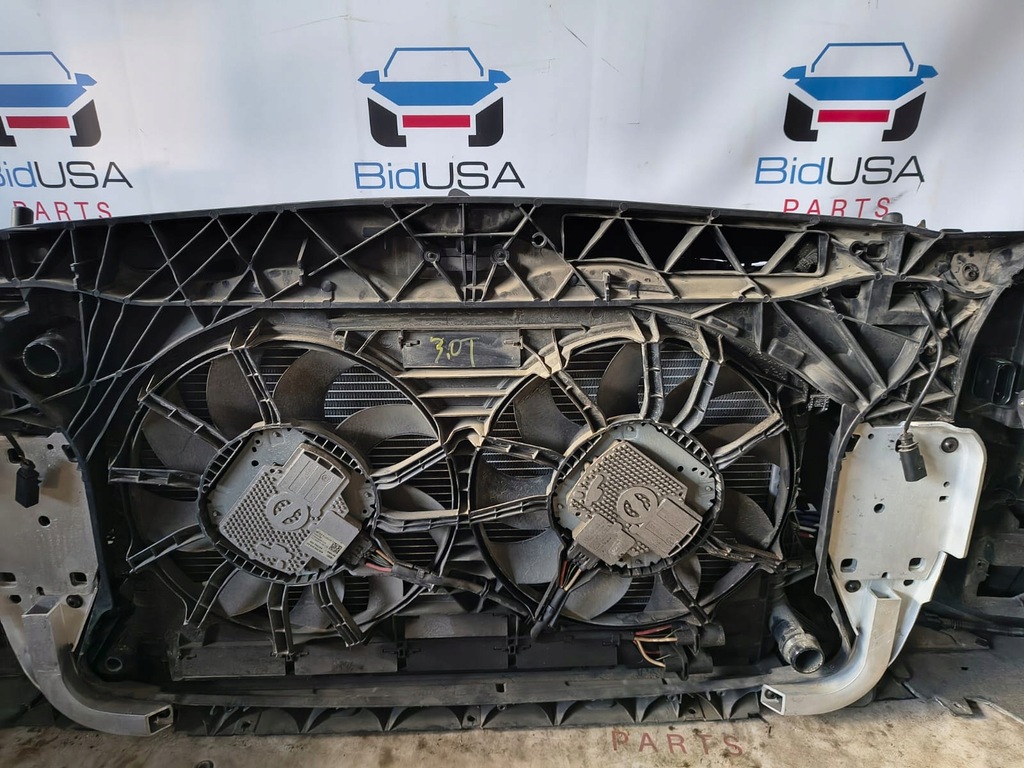 фото №8, Бампер передній kompletny лампи full led радіатор audi a6 c7 lift 3.0