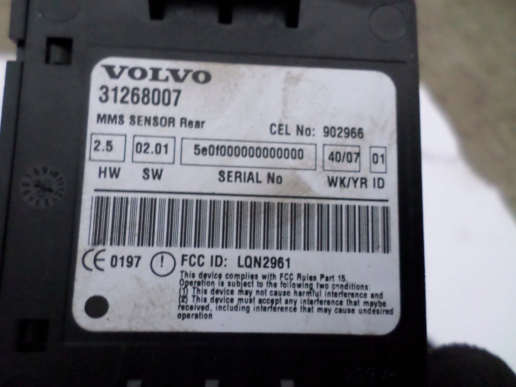 фото №2, Модуль сигнализация volvo c70 ii 31268007