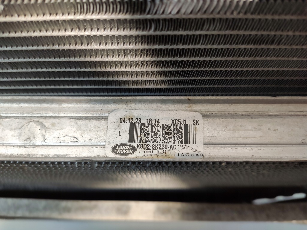 фото №3, Evoque ii discovery sport e-pace комплект радиатор k8d2-8c607-bf