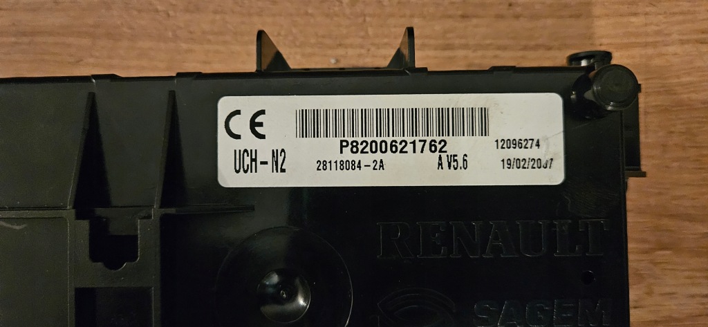 Модуль кузов uch renault clio 2 p8200621762 Цена