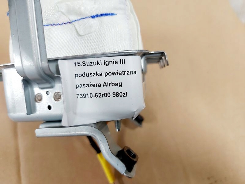 фото №7, Ignis iii подушка пассажира подушка безопасности правая воздушная