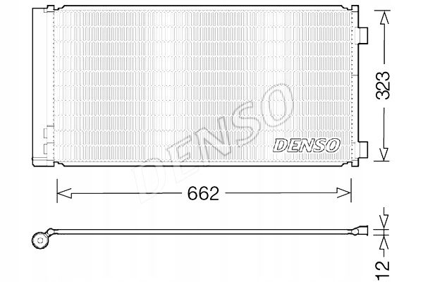фото №2, Конденсатор кондиционера mini r56 r57 r58 clubman r55 clubvan r55