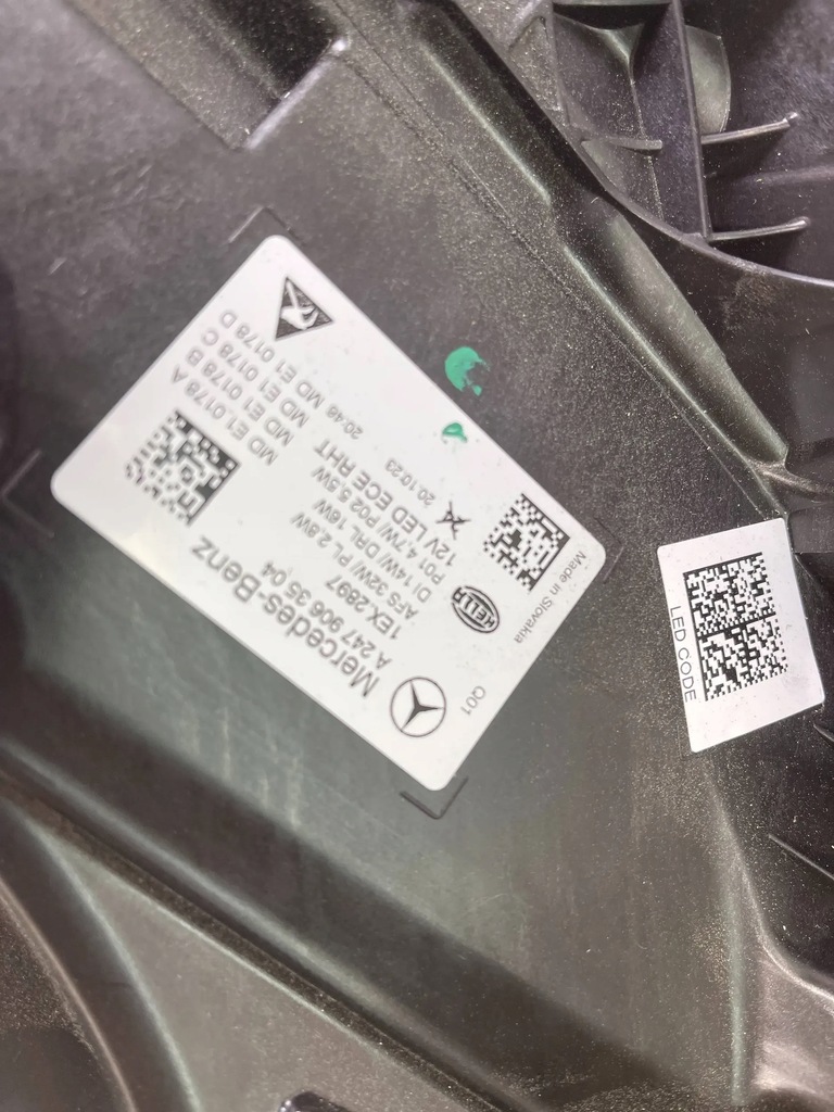 фото №15, Лампа ліва mercedes gla h247 ii lift high performance full led a2479063504