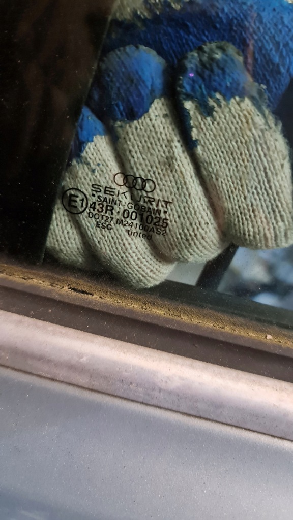 фото №6, Скло двері лівий задня audi a8 d2 esg lift