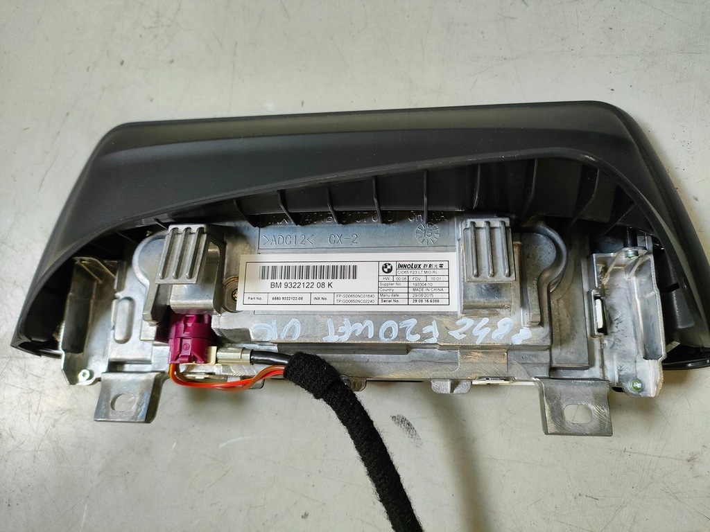 фото №7, Bmw f20 lift экран дисплей 9322122