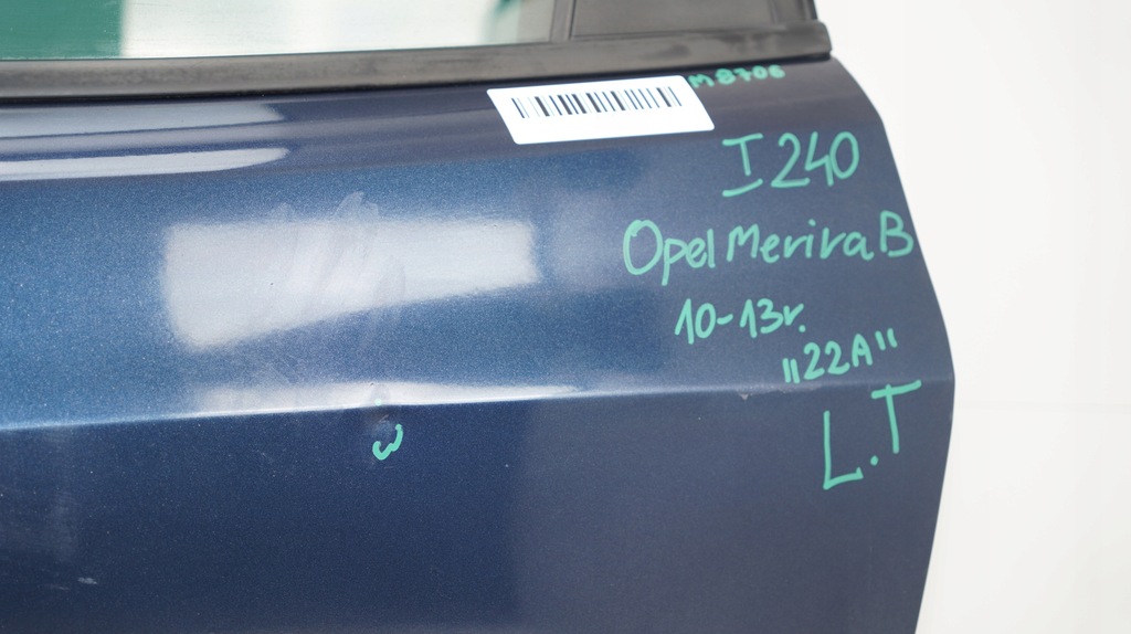 фото №6, Двері лівий задня opel meriva b 10-13r 22a