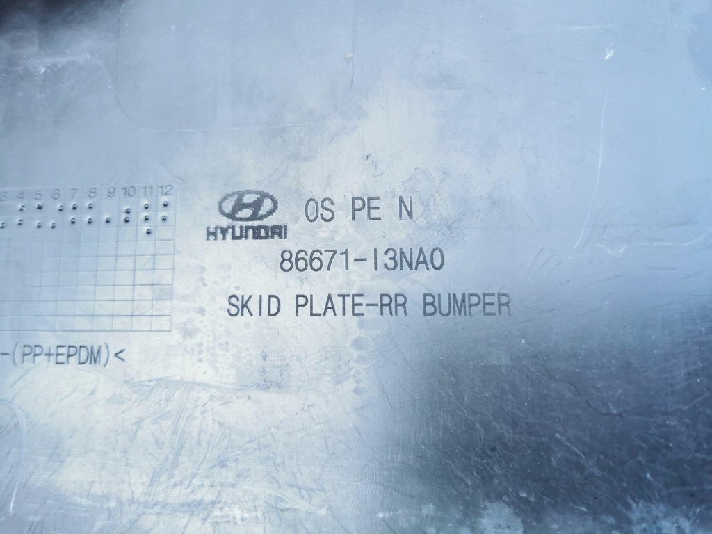 фото №13, Hyundai kona i n lift 20- спойлер dtfyzor бампера заднього pdc 86671-i3na0